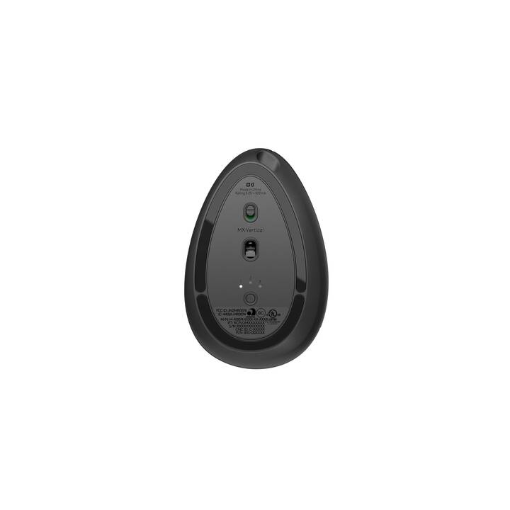 LOGITECH MX Vertical Souris (Sans fil, Universel, Office)