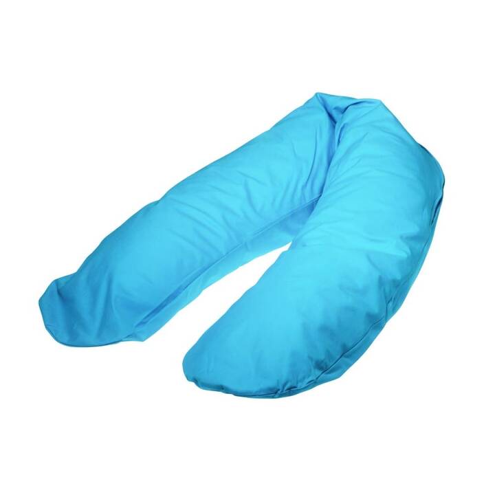 KULI-MULI Federa per cuscini allattamento (215 cm, Blu)