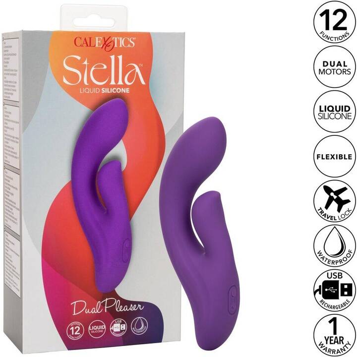 CALEXOTICS Vibromasseur G-spot Stella Dual Pleaser