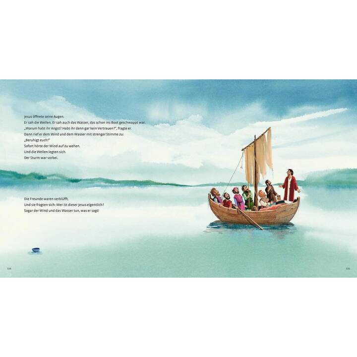 Die grosse Bibel für Kinder. Von der Schöpfungsgeschichte bis zum Pfingstwunder: 36 Bibelgeschichten mit doppelseitigen Bildern & leicht verständlichen Texten zum Vorlesen für Kinder ab 4 Jahren