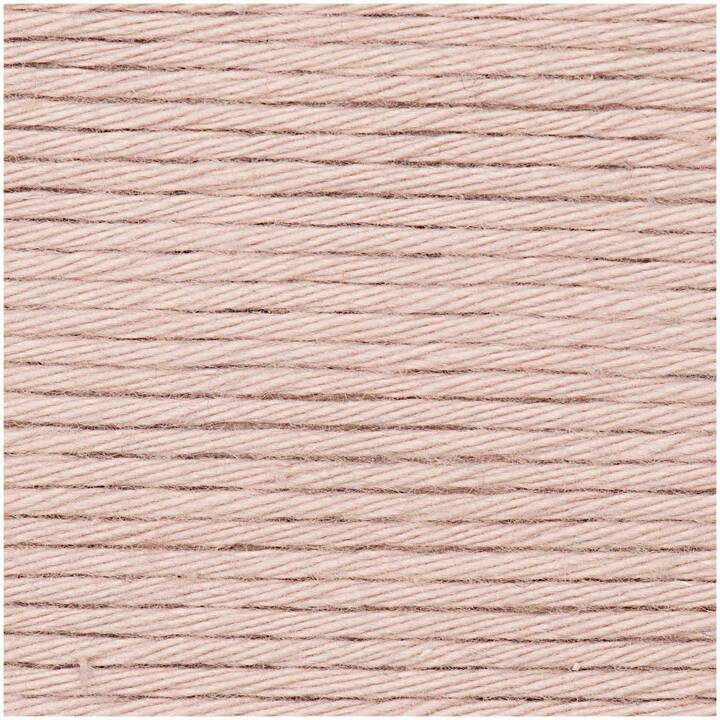 RICO DESIGN Wolle Creative Cotton Aran Altrosa (50 g, Beige)
