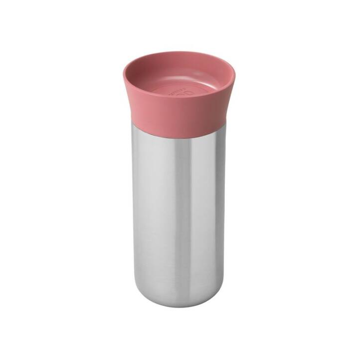 BERGHOFF Bicchiere thermos Leo (0.33 l, Argento, Acciaio inox, Rosso, Pink, Rosa)