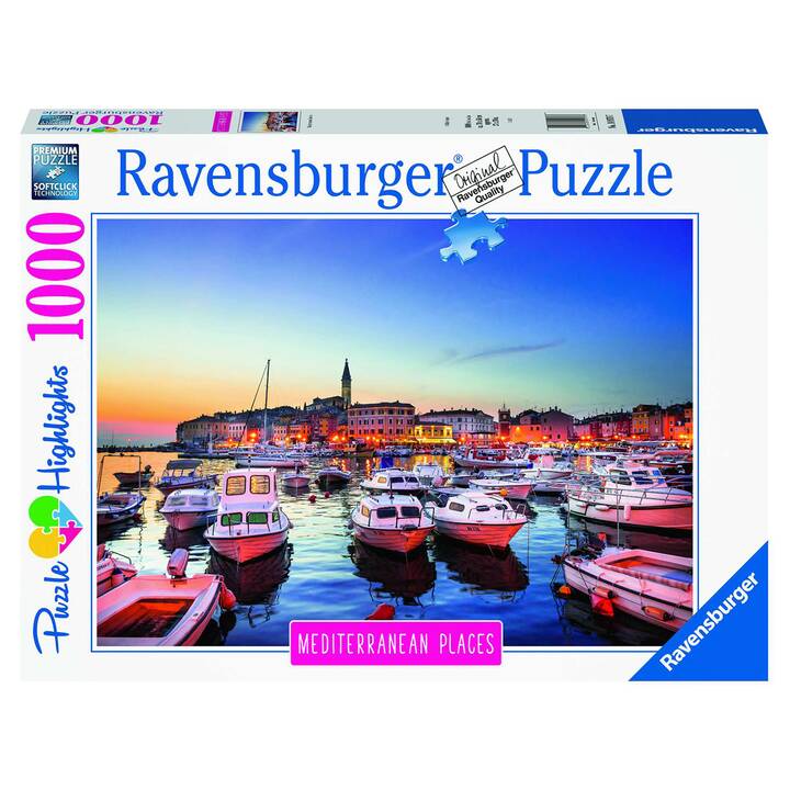 RAVENSBURGER Mediterranean Croatia Puzzle (1000 x)