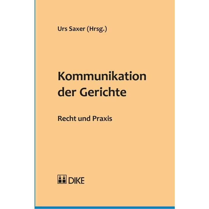 Kommunikation der Gerichte