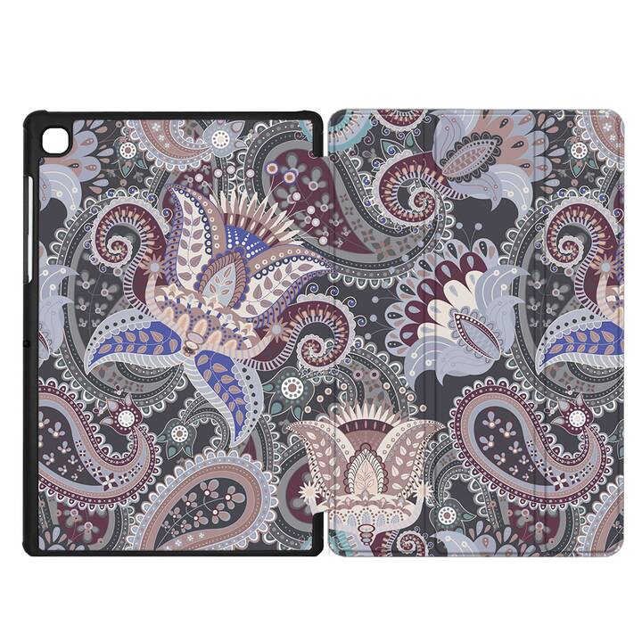 EG coque pour Samsung Galaxy Tab A7 Lite 8.7" (2021) - gris - paisley