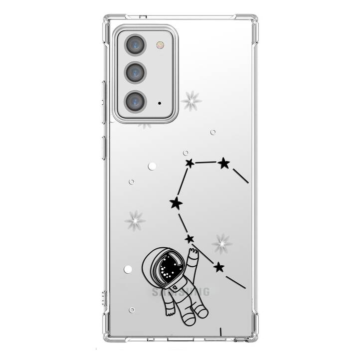 EG Backcover (Galaxy Note 20, Astronaut, Transparent)