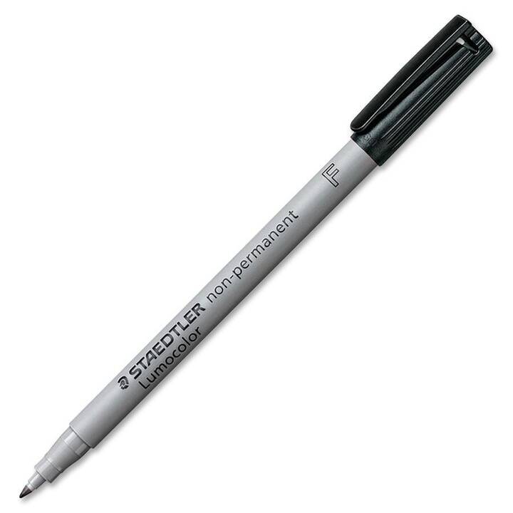 STAEDTLER Pennarello per lucidi Lumocolor 316 (Nero, 1 pezzo)