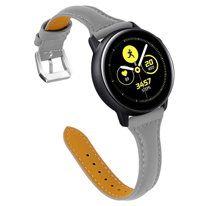 EG Bracelet (Samsung Galaxy Galaxy Watch Active 2 40 mm / Galaxy Watch Active 2 44 mm / Galaxy Watch Active 40 mm, Gris)