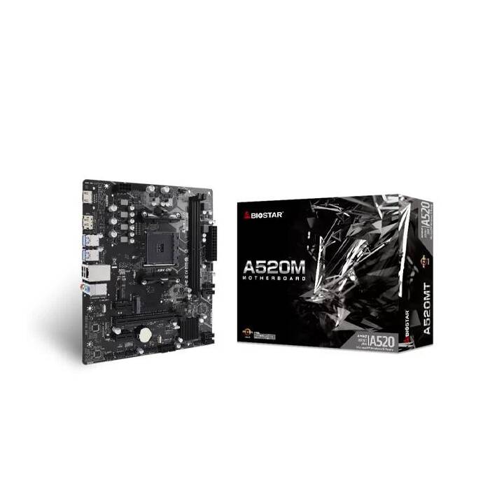 BIOSTAR A520MT (AM4, AMD A520, Micro ATX)