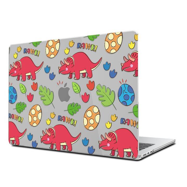 EG Coque rigide (Macbook Air 15" M2 2023, Art, Rouge)