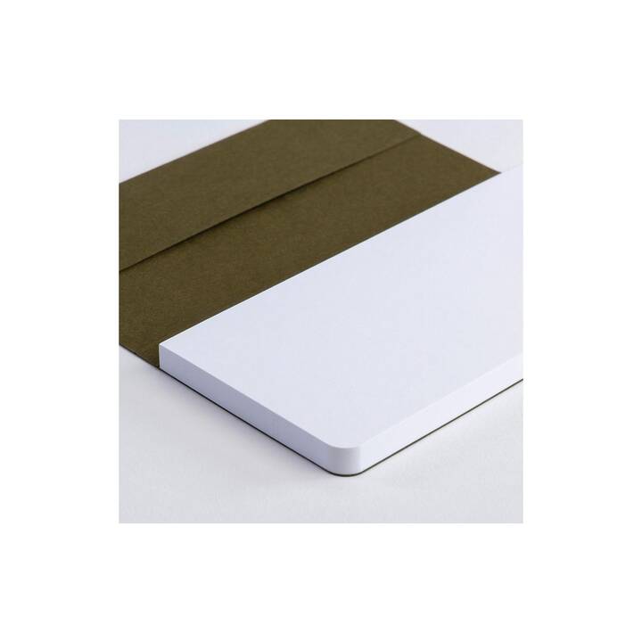 GMUND Carnets  Pocket Pad (6.7 cm x 13.8 cm, En blanc)