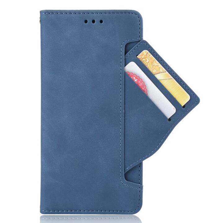 EG MORNRISE Wallet Case für Samsung Galaxy Note 10 Plus 6.8" 2019 - Dunkelblau
