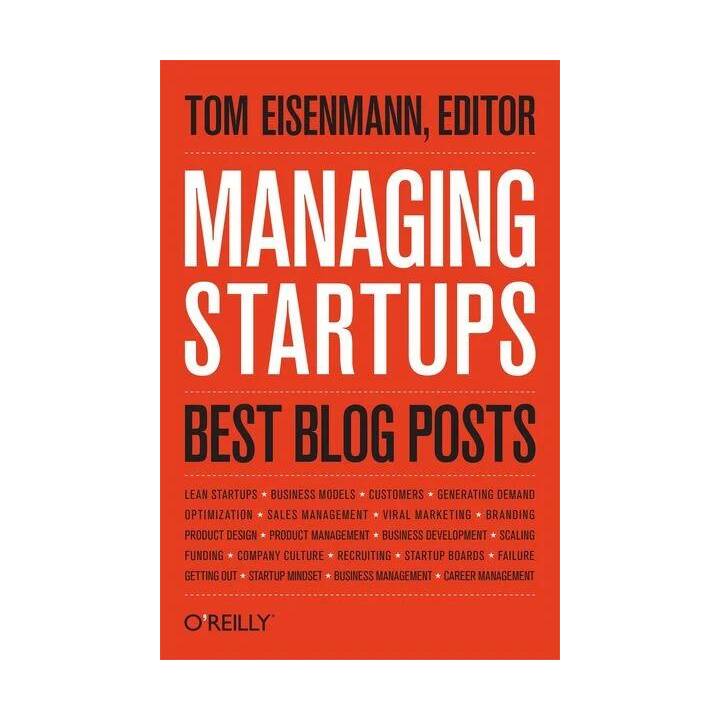 Managing Startups - Best Blog Posts