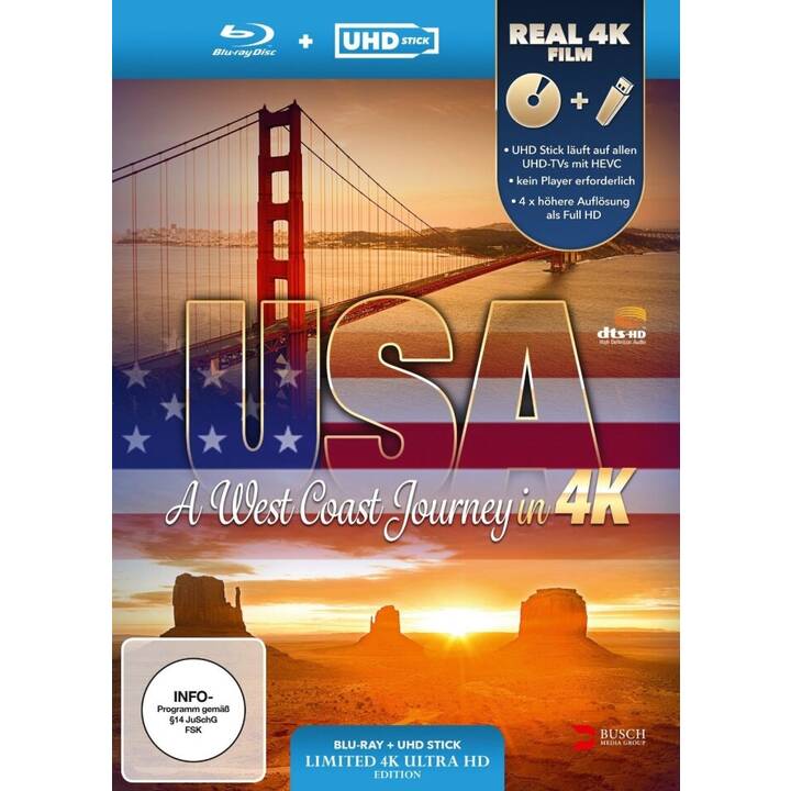 USA - A West Coast Journey (Limited Edition, DE, EN)