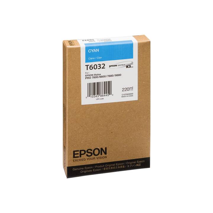 EPSON T6032 (Cyan, 1 pezzo)