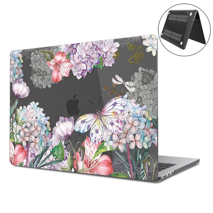 EG Hardcase (Macbook Air 15" M3 2024, Fiore, Transparente)