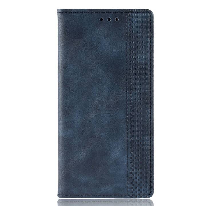 EG Mornrise custodia a portafoglio per Apple iPhone SE 4.7" 2020 - blu scuro