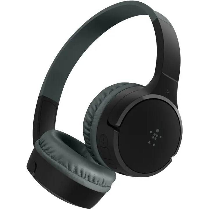 BELKIN Soundform Kinderkopfhörer (Bluetooth 5.0, Schwarz)