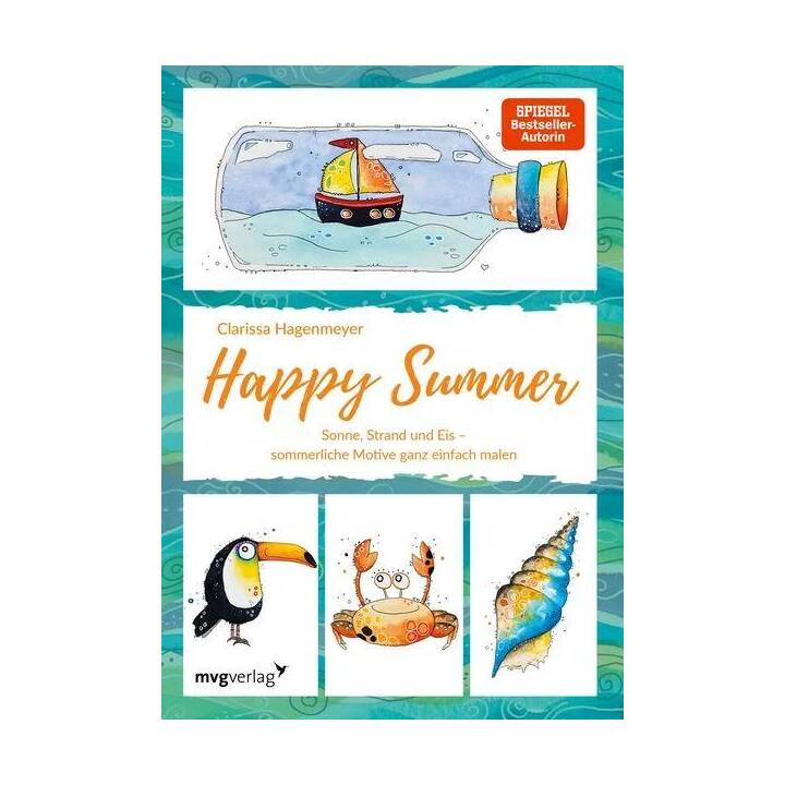 Happy Summer / Sonne, Strand und Eis – sommerliche Motive ganz einfach malen