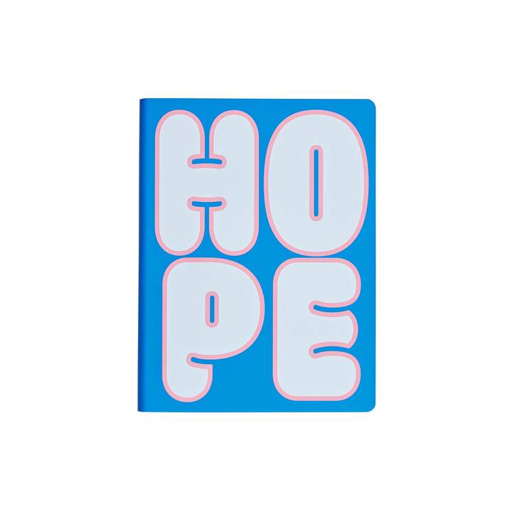 NUUNA Notizbuch Graphic L Hope (16.5 cm x 22 cm, Gepunktet)