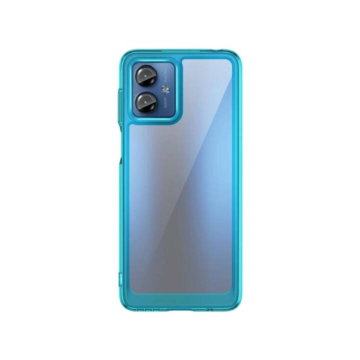 EG Backcover (Motorola Moto G54, Blu-verde)