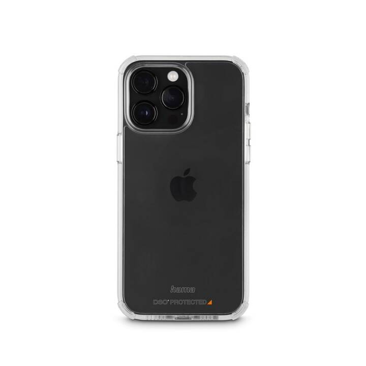 HAMA Backcover Extreme Protect (iPhone 14 Pro, Ohne Motiv, Transparent)