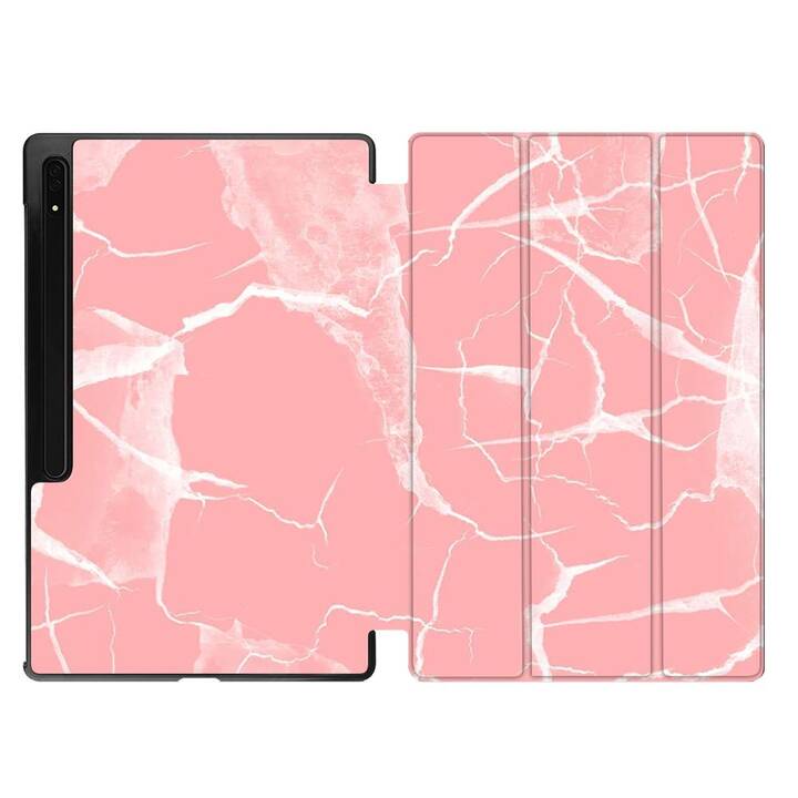 EG Custodia (11", Galaxy Tab S9, Marmo, Rosa)