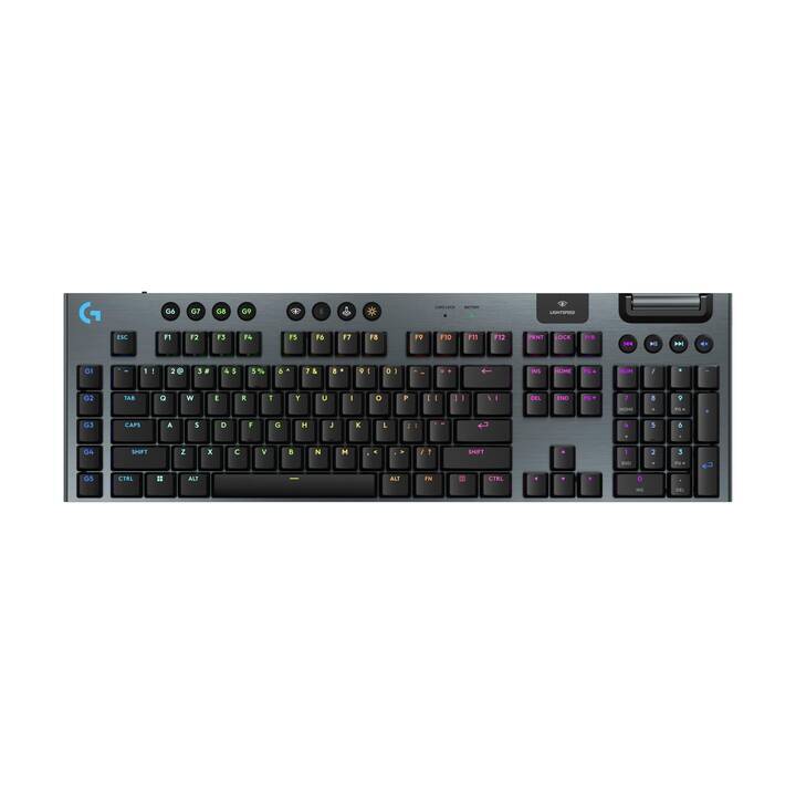 LOGITECH G915 X LIGHTSPEED (Bluetooth, USB, Suisse, Sans fil)