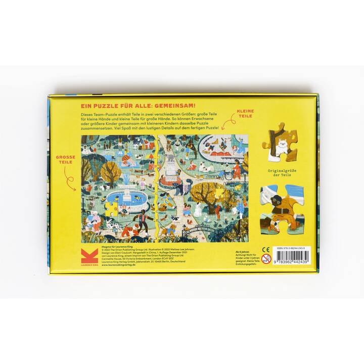 LAURENCE KING VERLAG Animaux domestiques Jardin Puzzle (132 x)