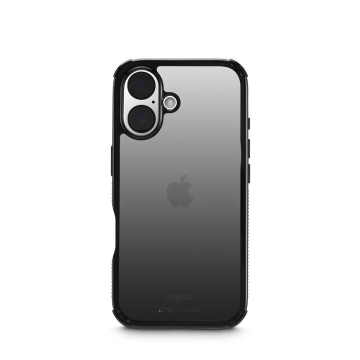 HAMA Backcover Extreme Protect (iPhone 16, Noir)