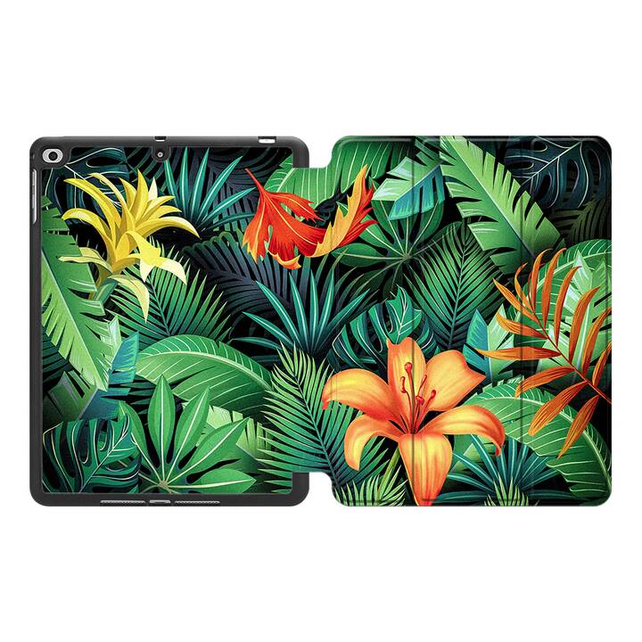 EG MTT Coque pour Apple iPad Air 3 2019 10.5" - Fleurs