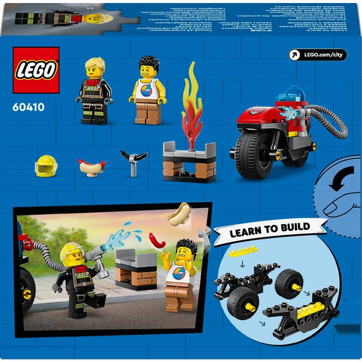 LEGO City La moto d’intervention rapide des pompiers (60410)
