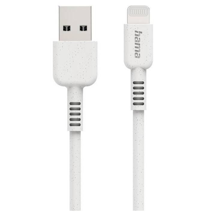 HAMA Eco Câble (USB A, Lightning, 1 m)
