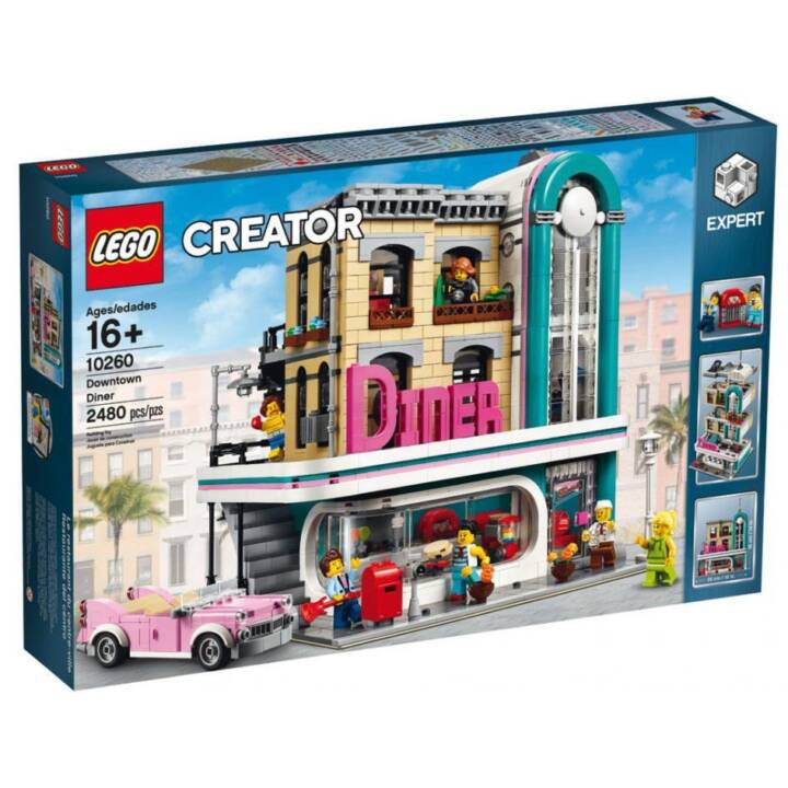 LEGO Creator Expert Downtown Diner (10260, Difficile da trovare)