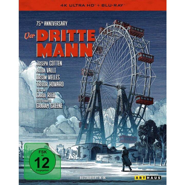 Der dritte Mann (4K Ultra HD, DE, EN)