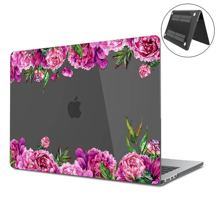 EG Hardcase (MacBook Air 13" M3 2024, Fiore, Transparente)