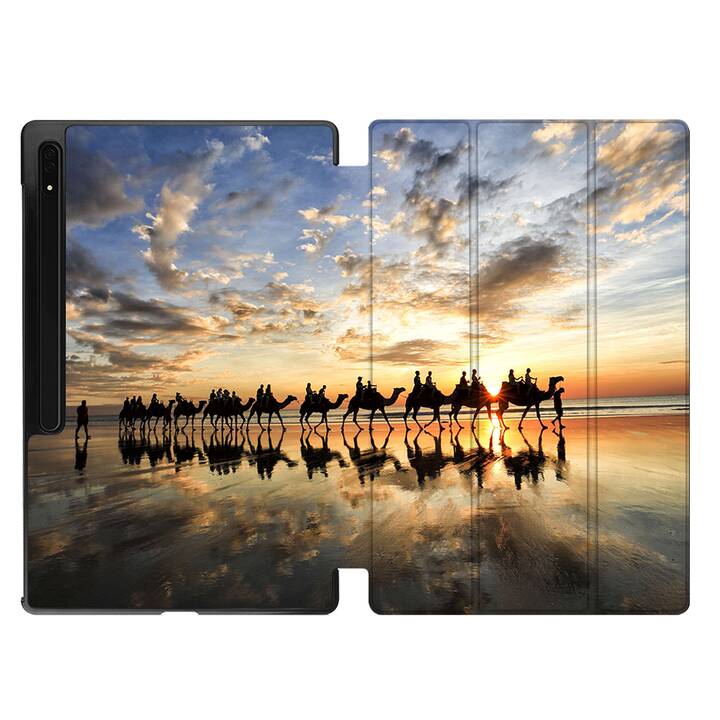 EG cover per Samsung Galaxy Tab S8 Ultra 14.6" (2022) - Blu - Orizzontale