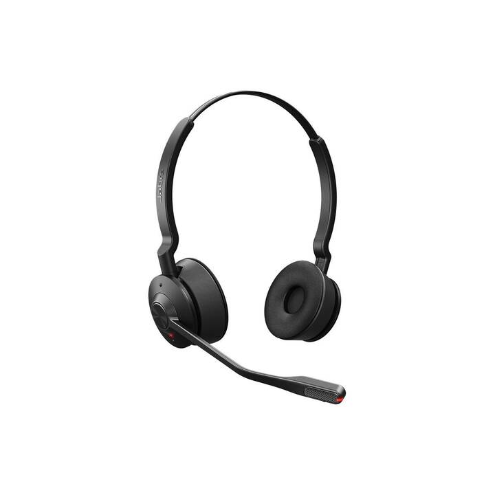 JABRA Casque micro de bureau Engage 55 SE Stereo (On-Ear, Sans fil, Noir)