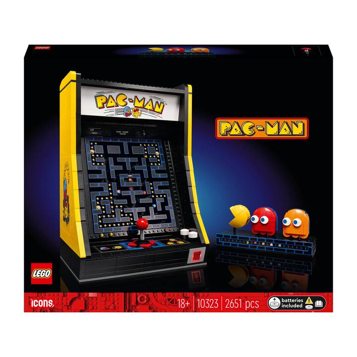 LEGO Icons Jeu d’arcade PAC-MAN (10323, Difficile à trouver)