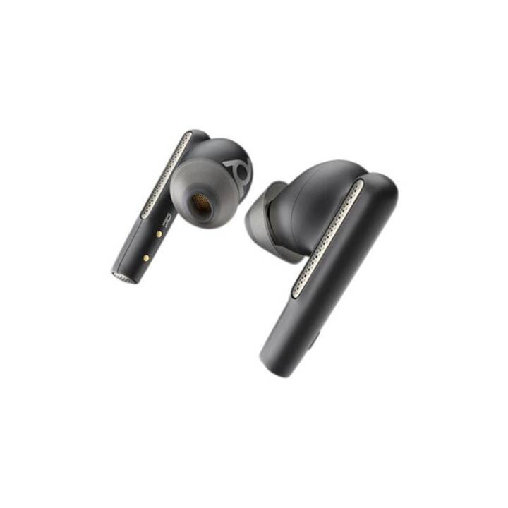 POLY Office Headset Voyager Free 60 UC (In-Ear, Kabellos, Carbon Black)