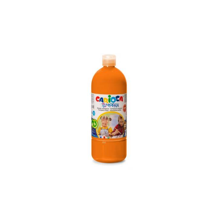 CARIOCA Pittura a tempera (1000 ml, Arancione)