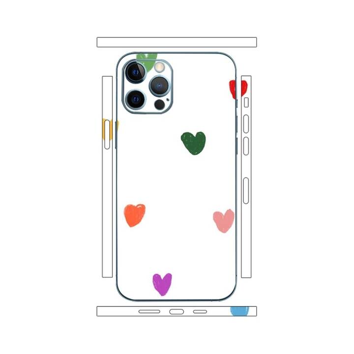 EG Autocollants pour smartphone (iPhone 11 Pro Max, Coeur)