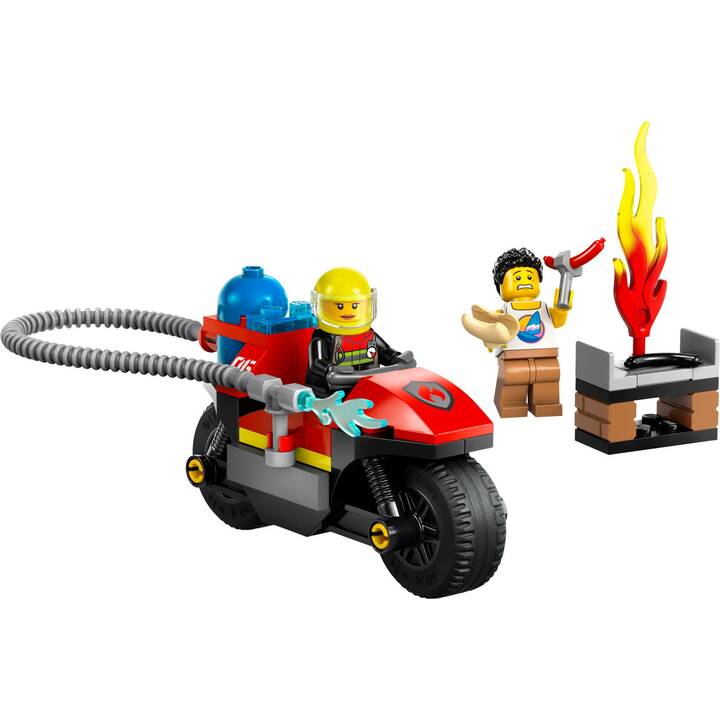 LEGO City Motocicletta dei pompieri (60410)