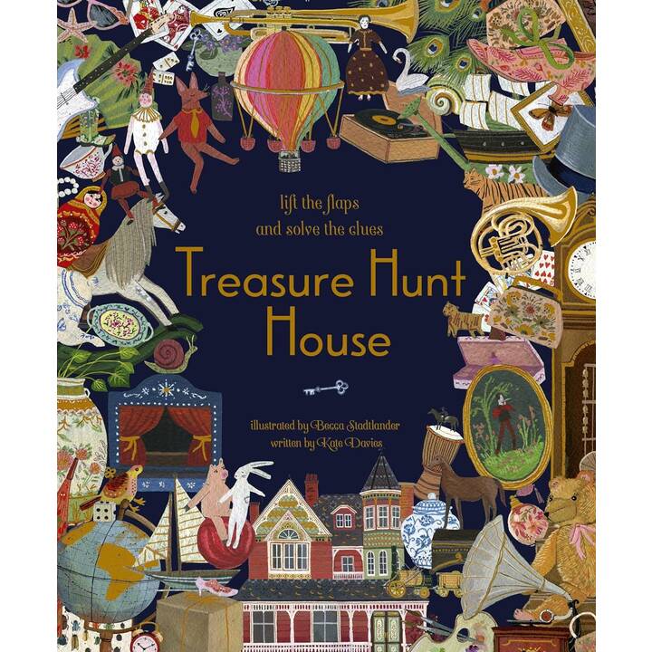 Treasure Hunt House. Lift the Flaps and Solve the Clues?