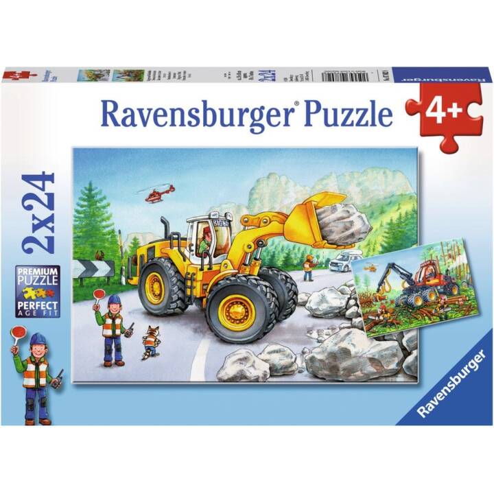 RAVENSBURGER Vie quotidienne Puzzle (2 x 48 x, 24 x)