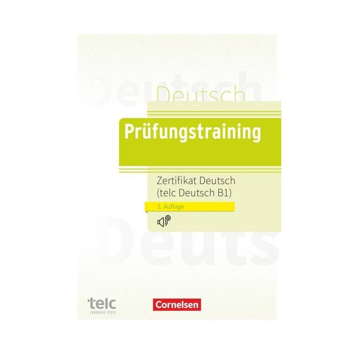 Prüfungstraining DaF, B1, Zertifikat Deutsch/telc Deutsch B1, Übungsbuch