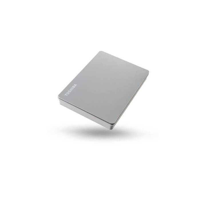 TOSHIBA Canvio Flex (USB Typ-A, 2000 GB, Silber)