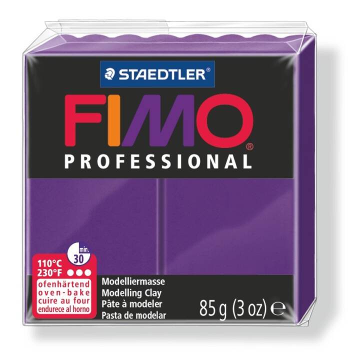 FIMO Pâte à modeler (85 g, Pourpre)