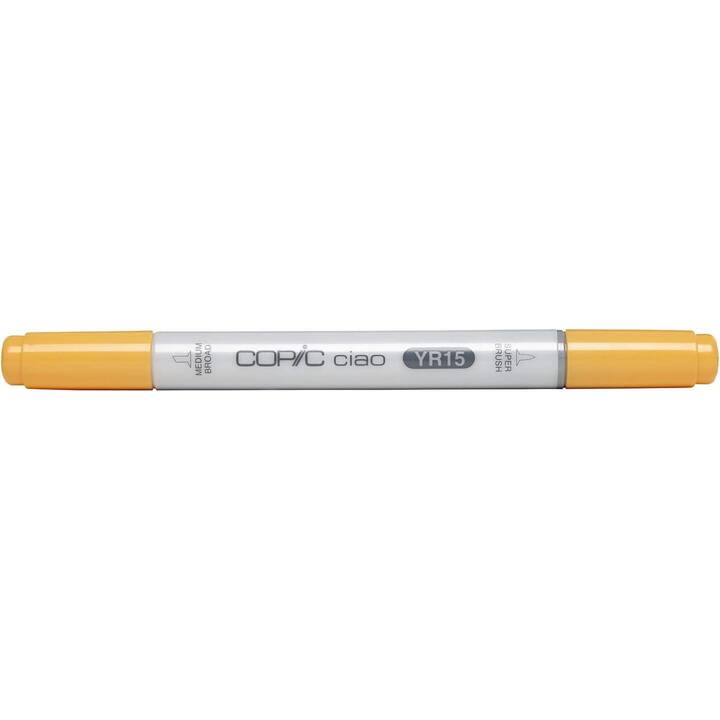 COPIC Grafikmarker Ciao YR15 Pumpkin Yellow (Gelb, 1 Stück)