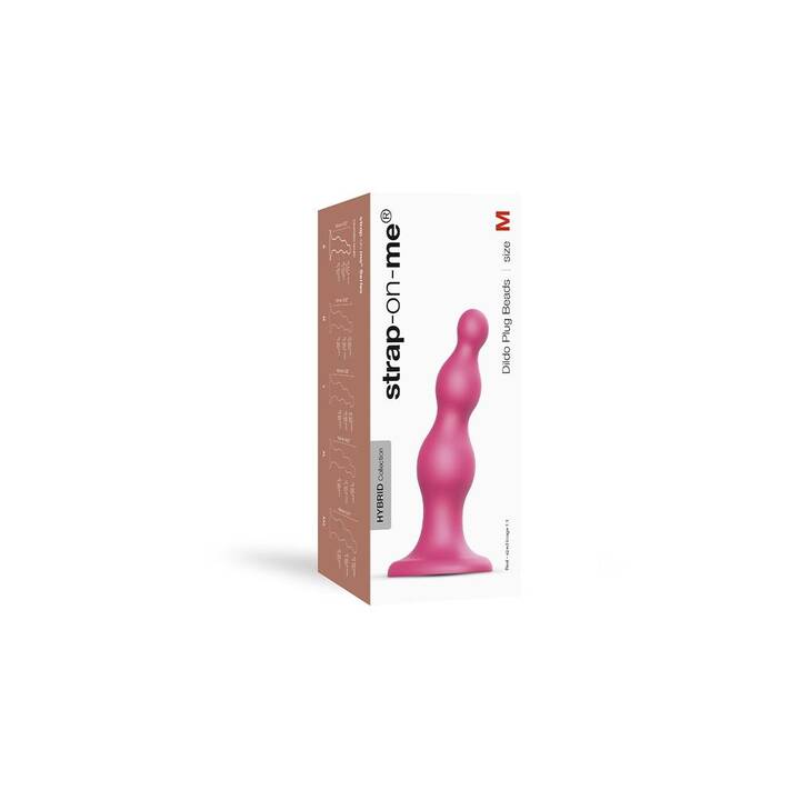 STRAP-ON-ME Beads Metallic Klassischer Dildo (15 cm)